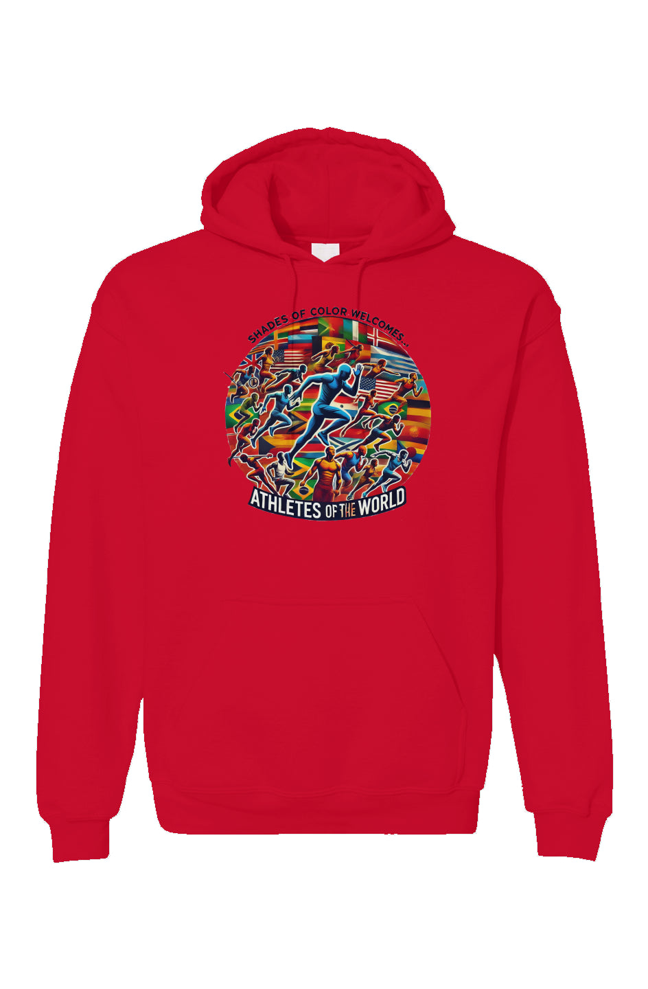 Athletes of the World #1 - Unisex Gildan Hoodie
