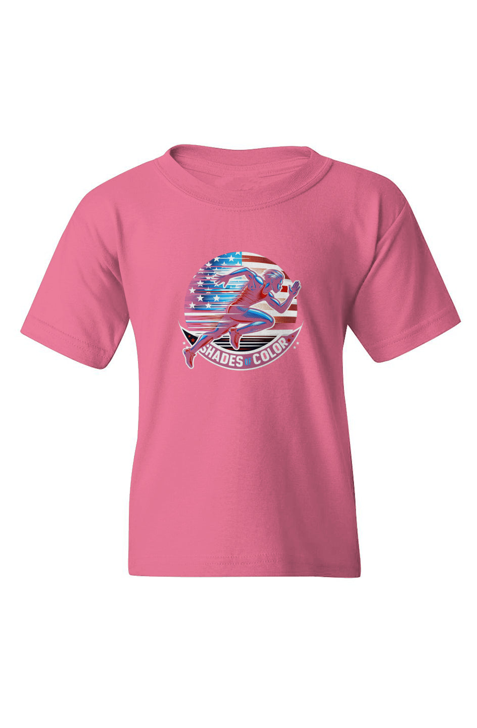 Shades Running Boy #1 - Heavy Cotton Youth T-Shirt
