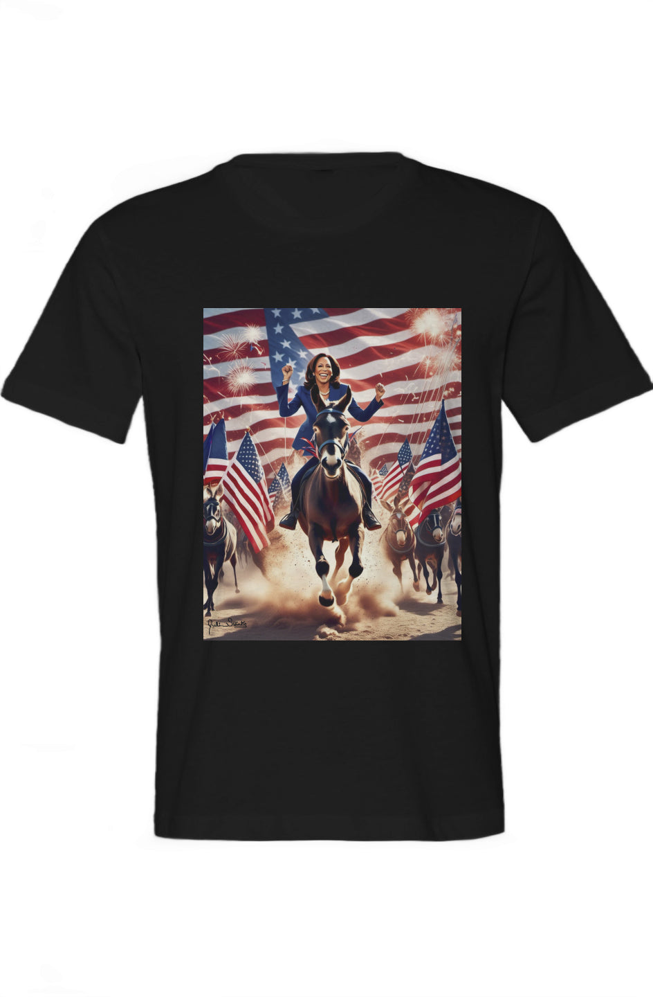 Kamala Riding Forward -Cotton Jersey Go-To Tee