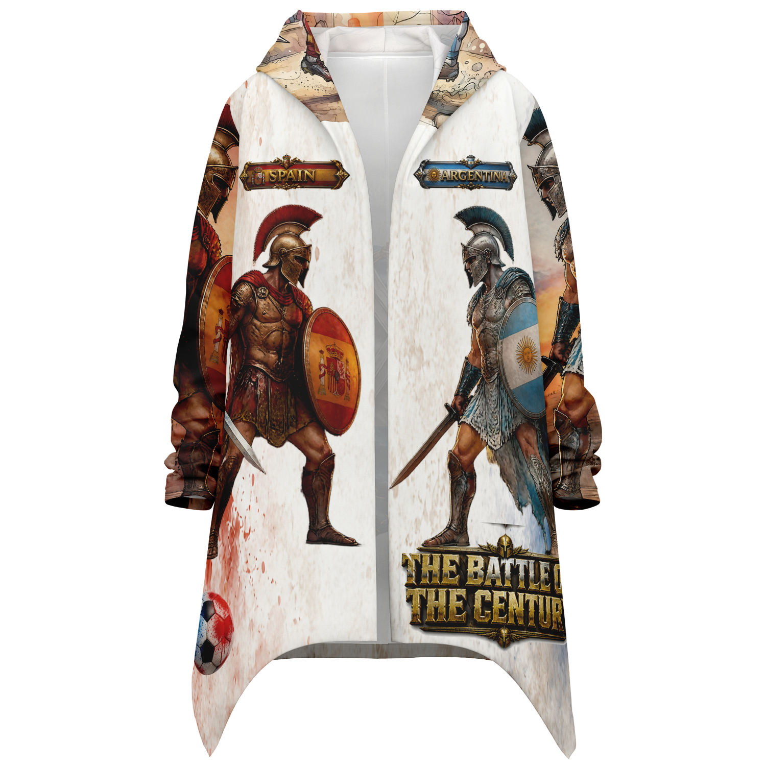 When Nations Meet: A Trenchcoat Told in Swords, Shields and Stories