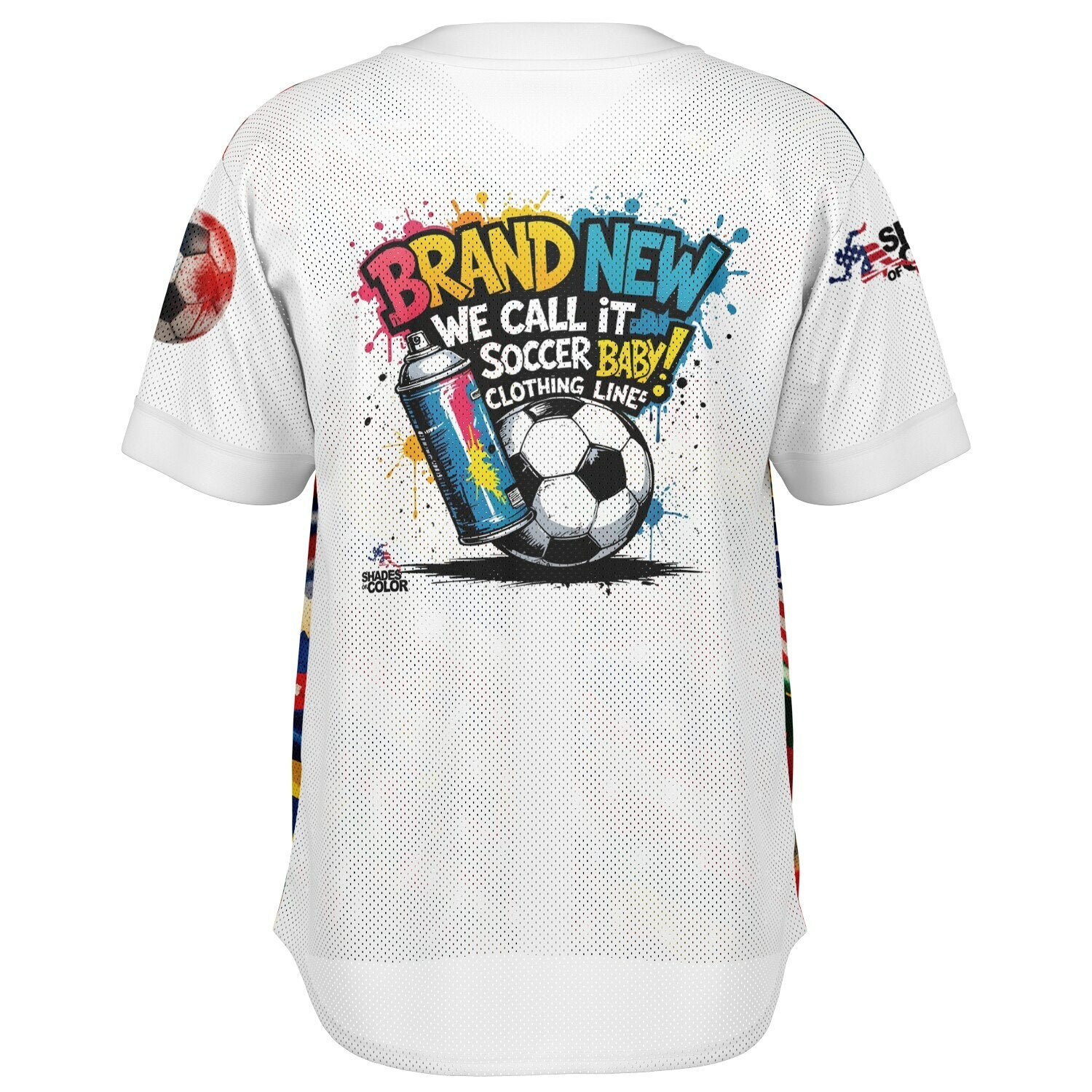 Echoes of the World Cup: Spray Paint & Flags
