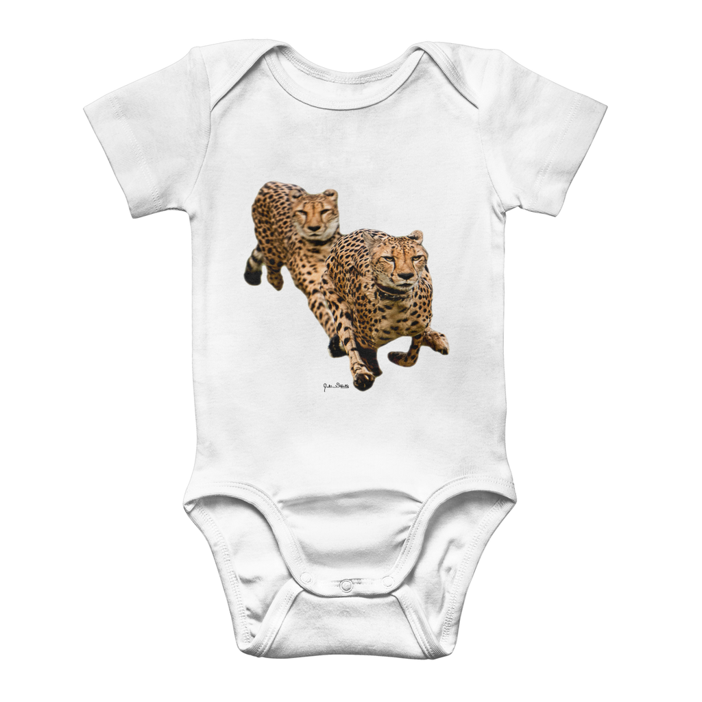 The Cheetah Brothers Classic Baby Onesie Bodysuit