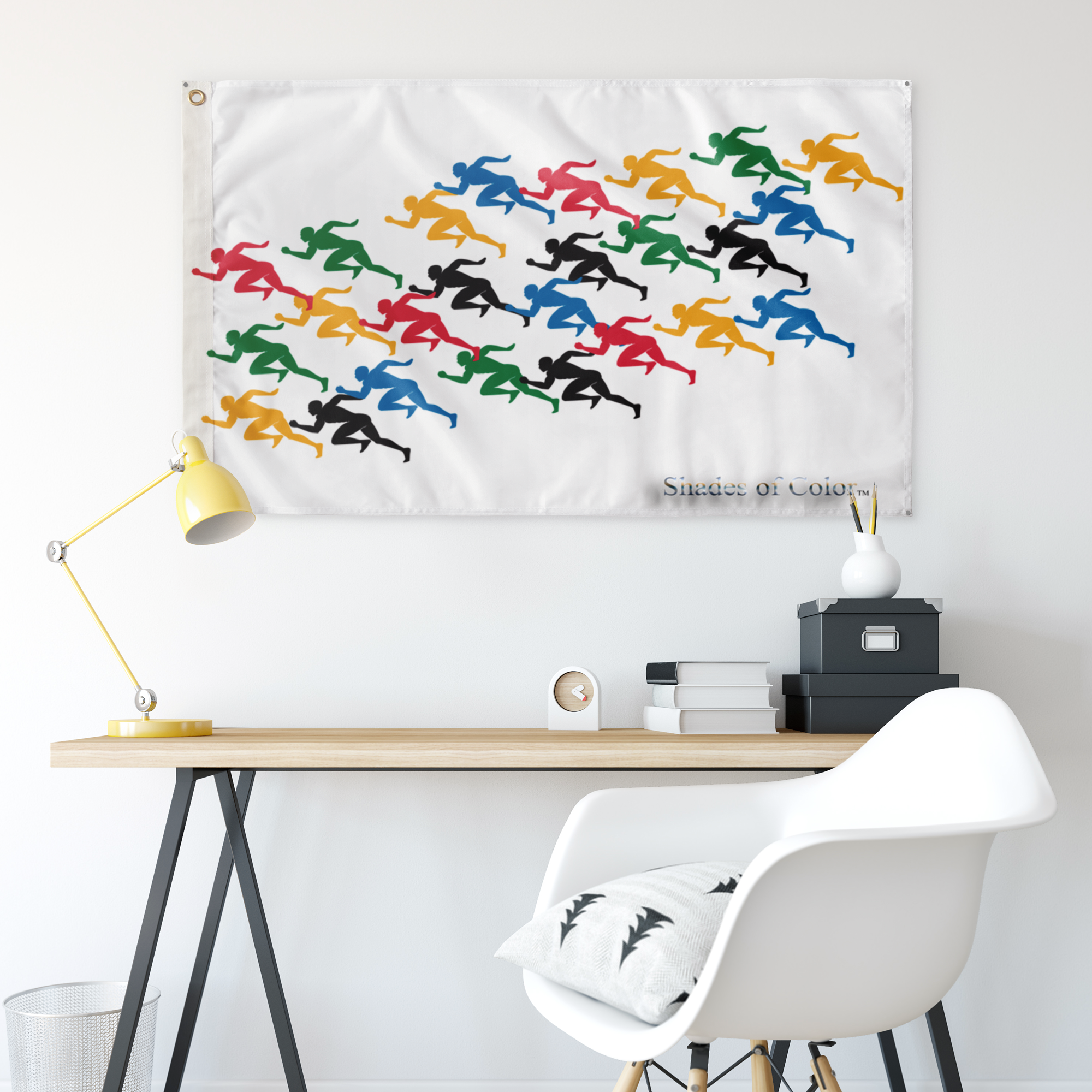 Colorful"Running Men" Everywhere!