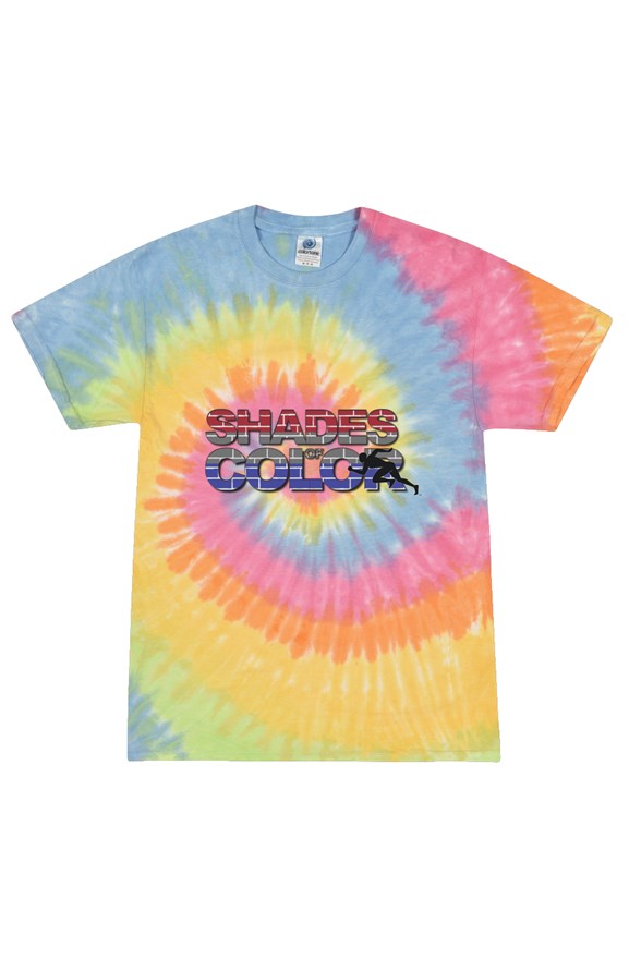 "Shades of Color" Tie Dye Eternity Tee