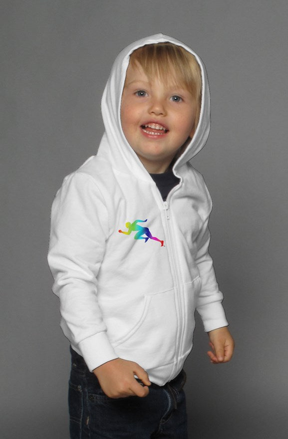 Flags "Running Man" Kid's zip hoody