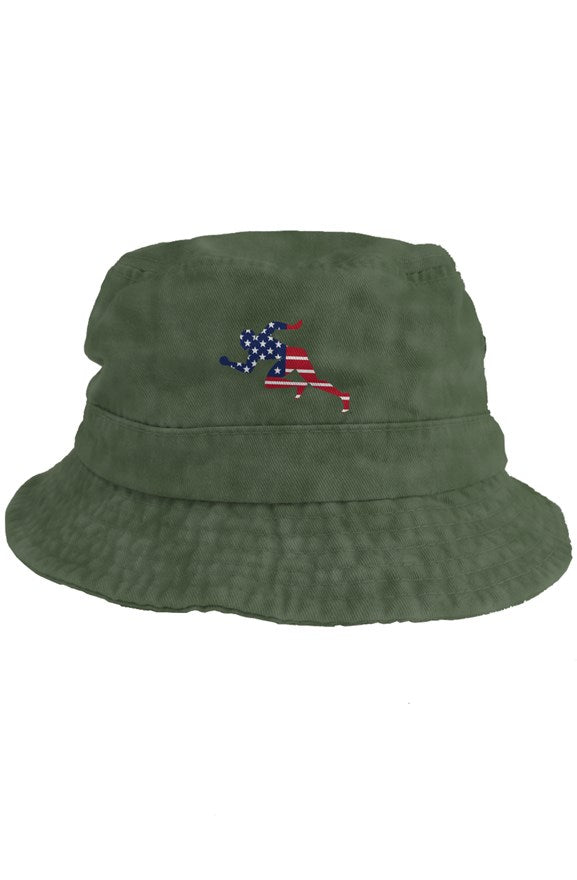 Flag "Running Man" bucket