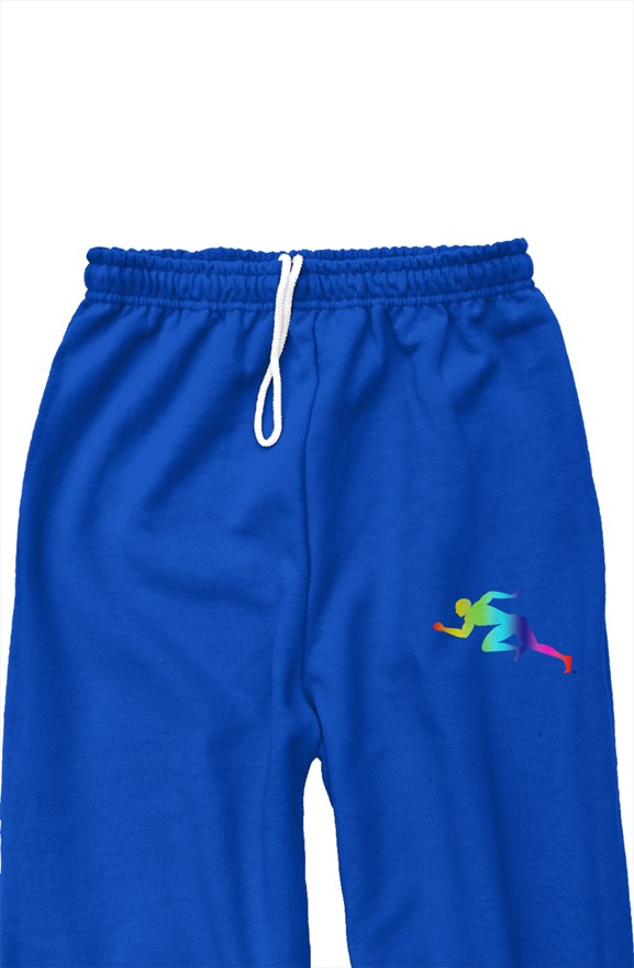 Rainbow "Running Man" classic sweatpants
