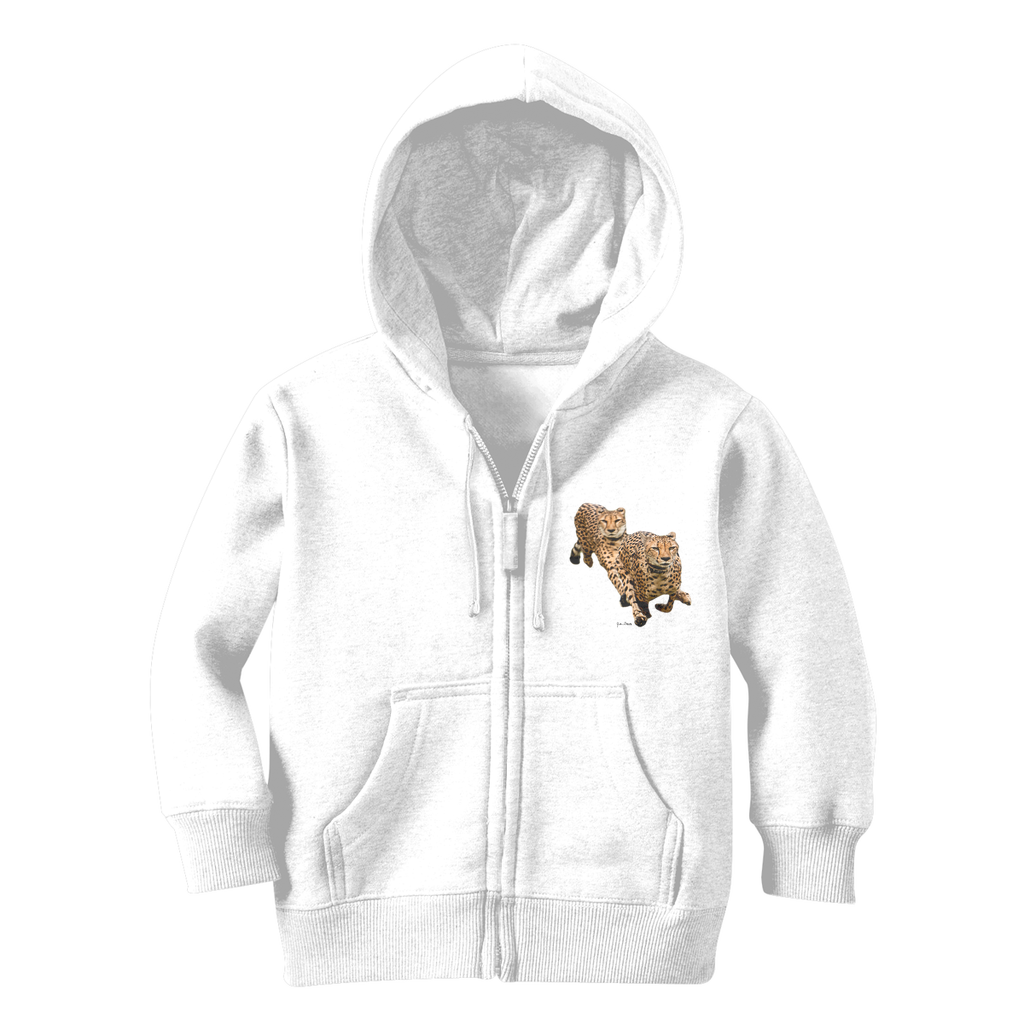 The Cheetah Brothers Classic Kids Zip Hoodie