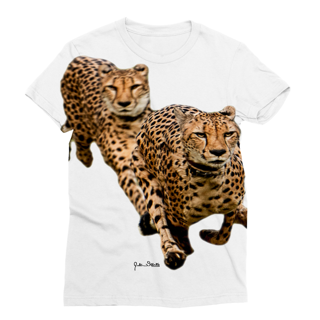 The Cheetah Brothers Classic Sublimation Women's T-Shirt