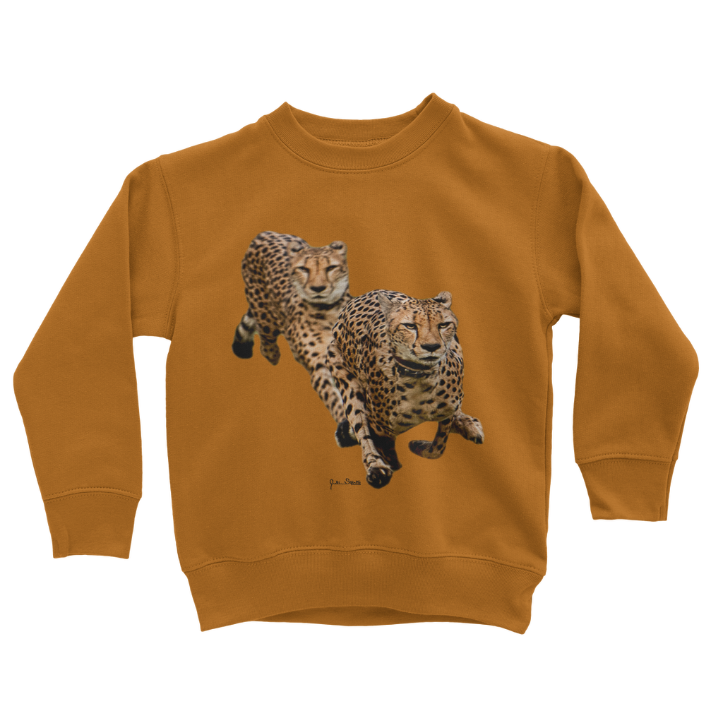 The Cheetah Brothers Classic Kids Sweatshirt