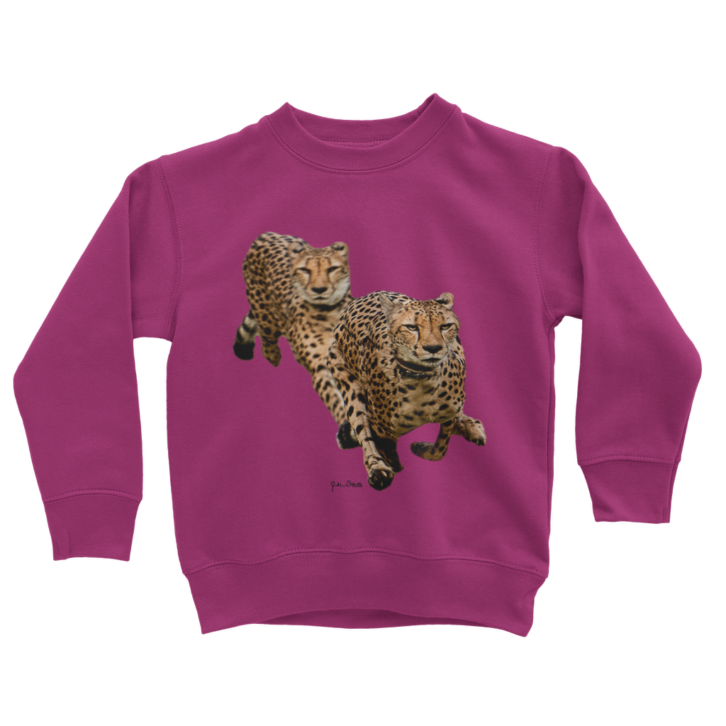 The Cheetah Brothers Classic Kids Sweatshirt