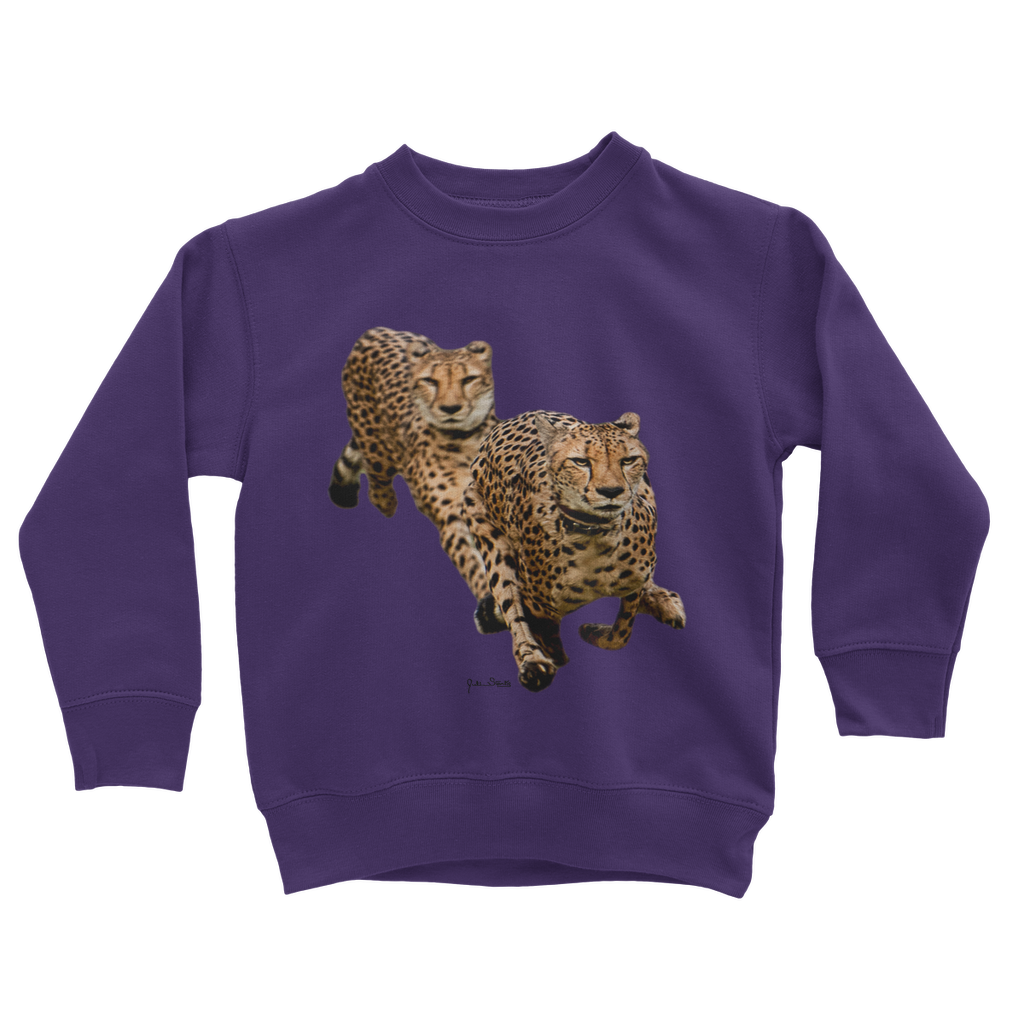 The Cheetah Brothers Classic Kids Sweatshirt