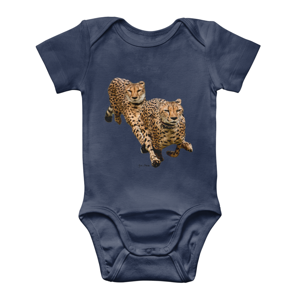 The Cheetah Brothers Classic Baby Onesie Bodysuit