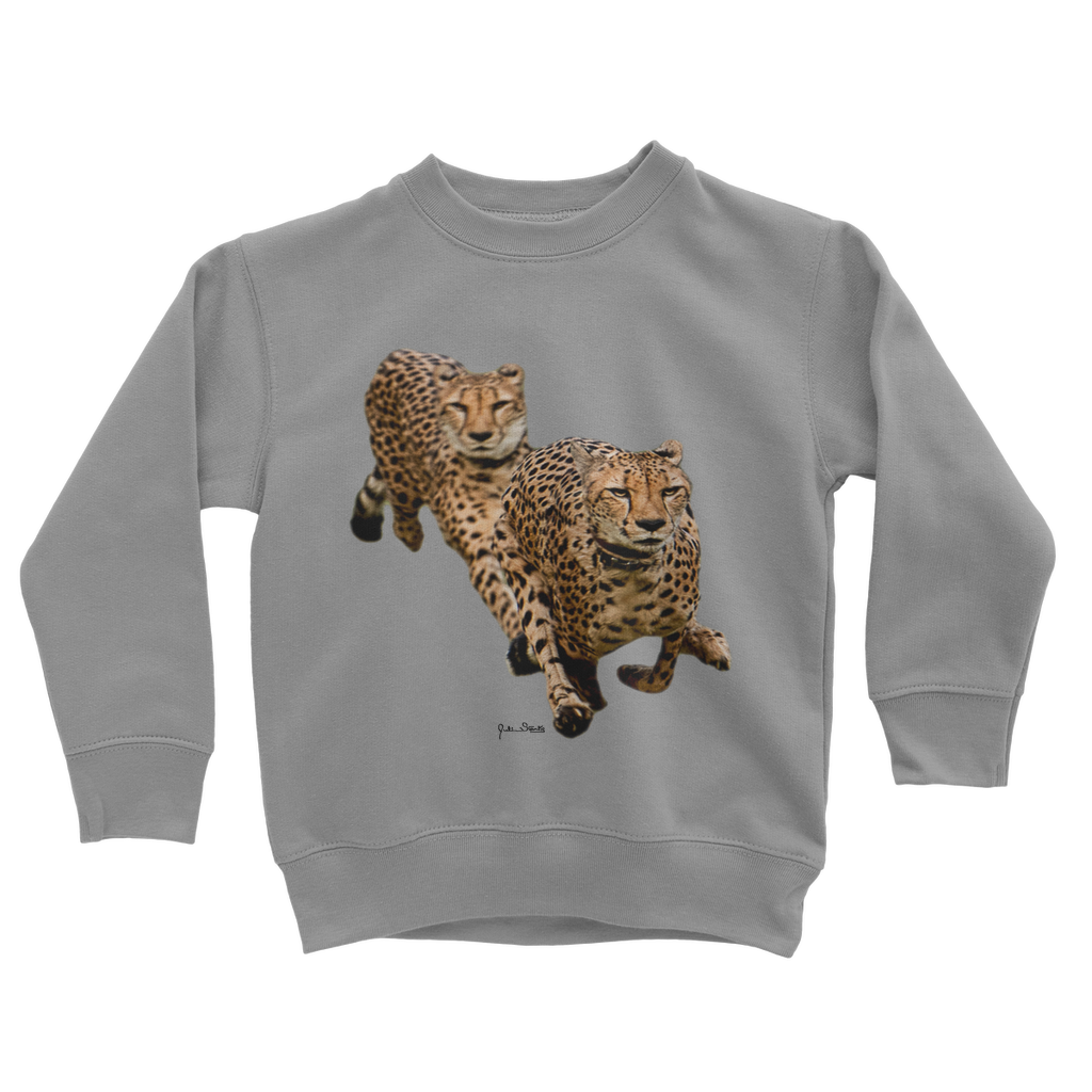 The Cheetah Brothers Classic Kids Sweatshirt