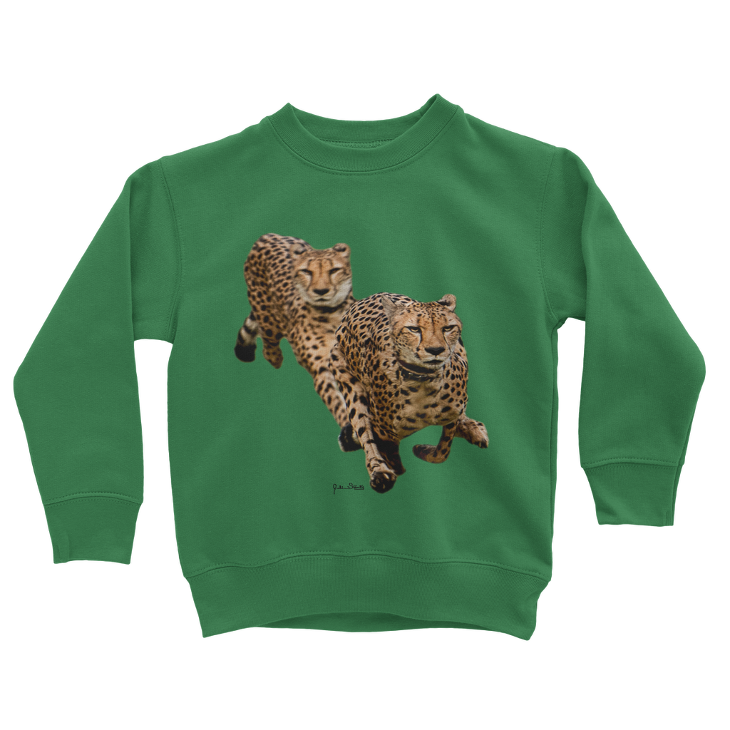 The Cheetah Brothers Classic Kids Sweatshirt