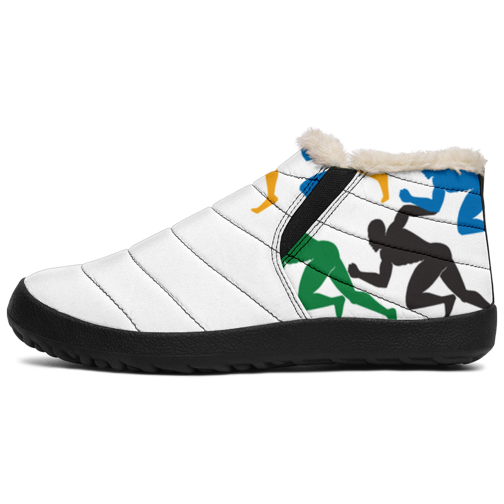 Colorful "Running Men" Everywhere!