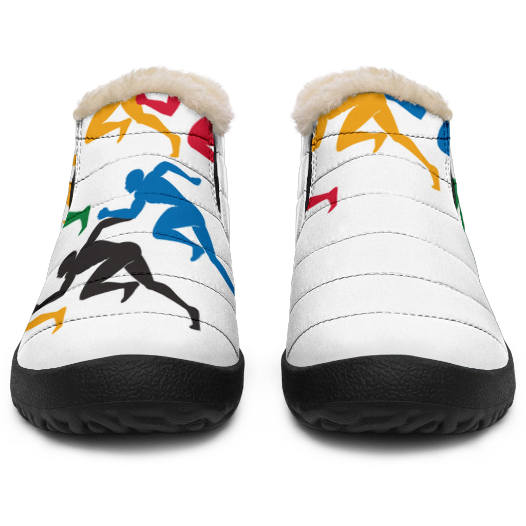 Colorful "Running Men" Everywhere!