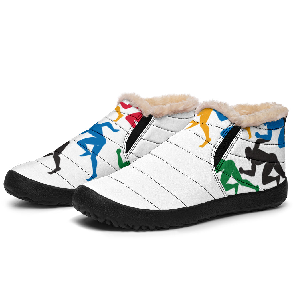 Colorful "Running Men" Everywhere!