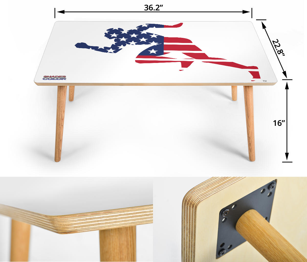 "Running Man" in Stars & Stripes