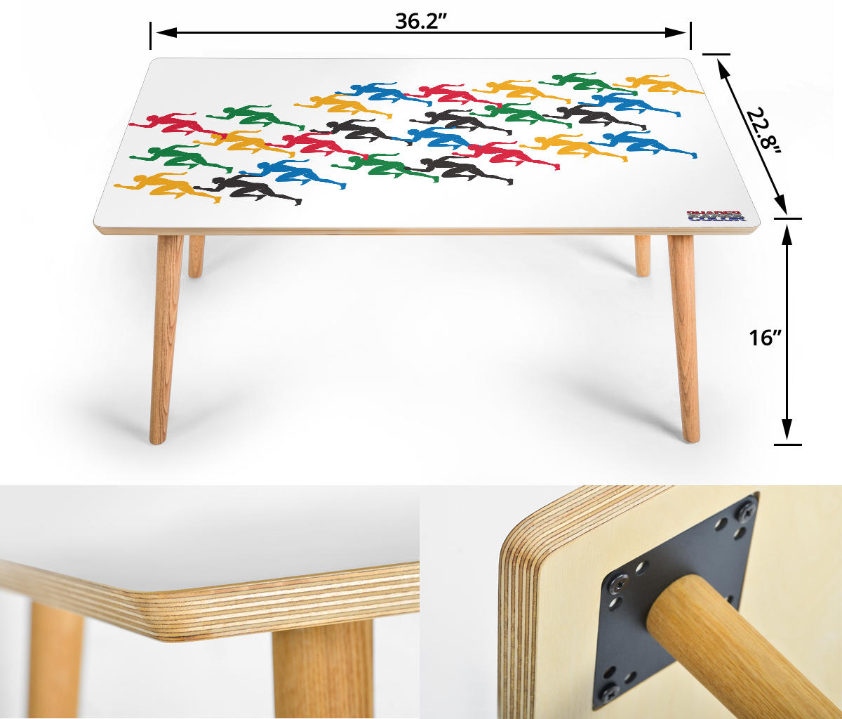 Colorful "Running Men" Everywhere!