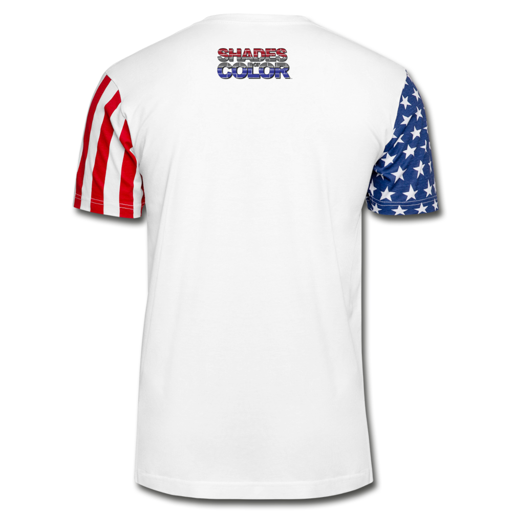 Unisex Stars & Stripes T-Shirt - white