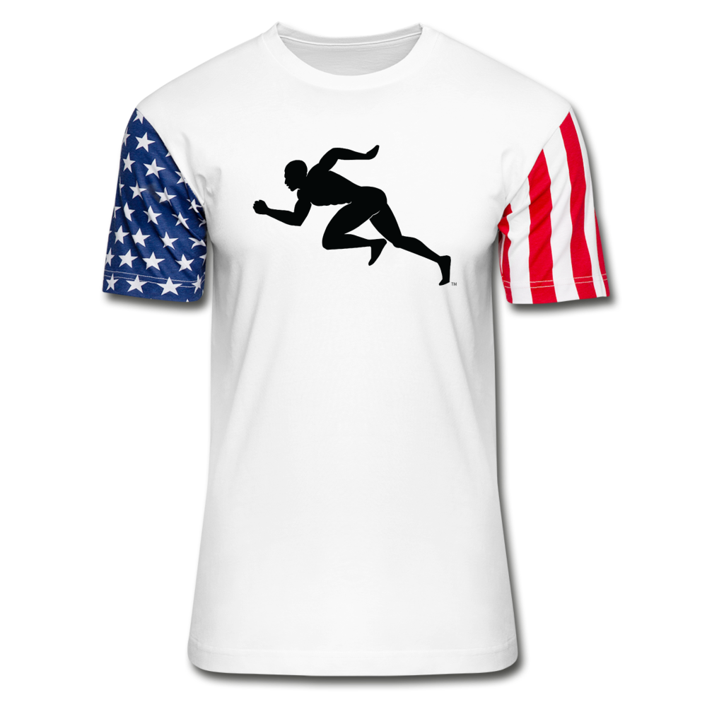 Unisex Stars & Stripes T-Shirt - white