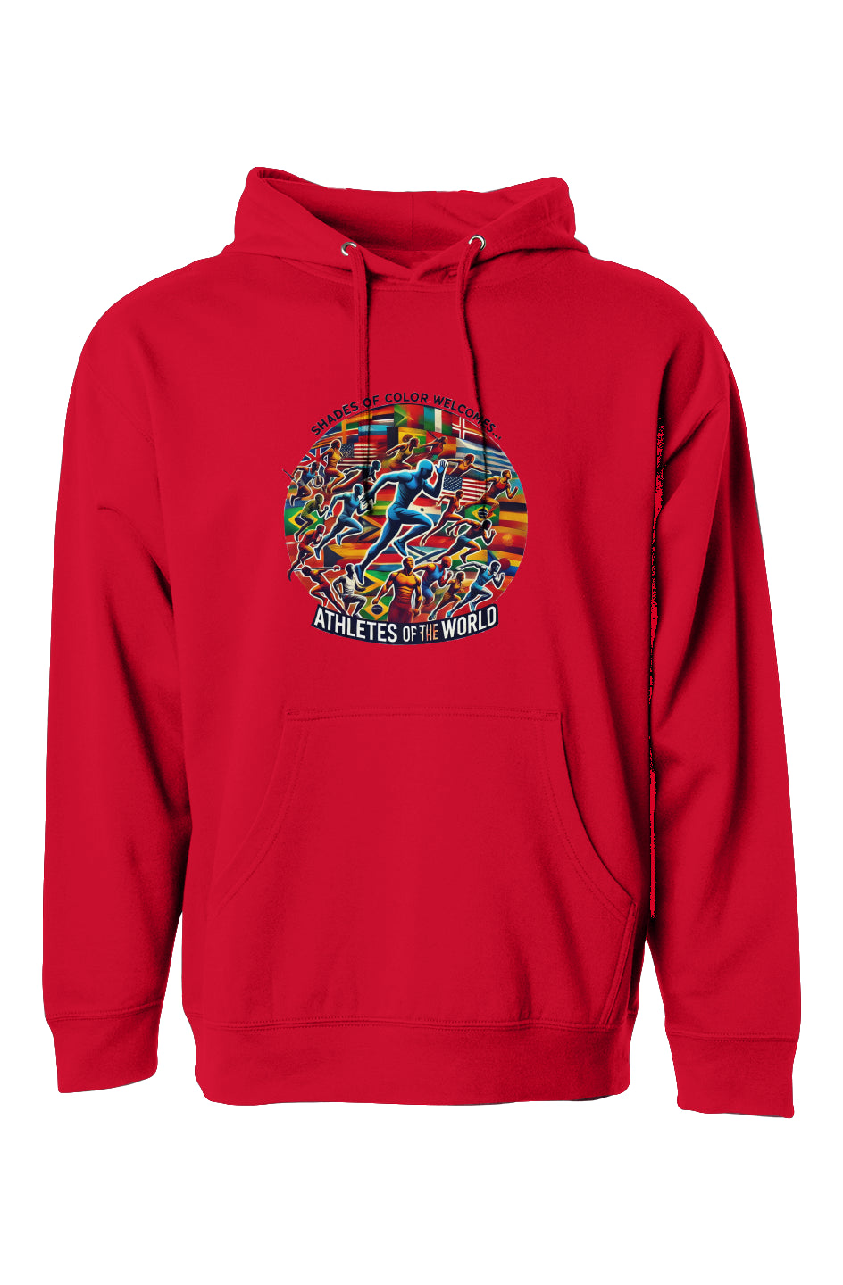 Athletes of the World #1 - independent pullover hoody