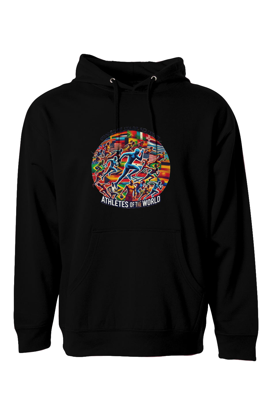 Athletes of the World #1 - independent pullover hoody