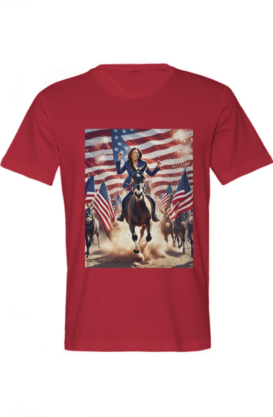 Kamala Riding Forward -Cotton Jersey Go-To Tee