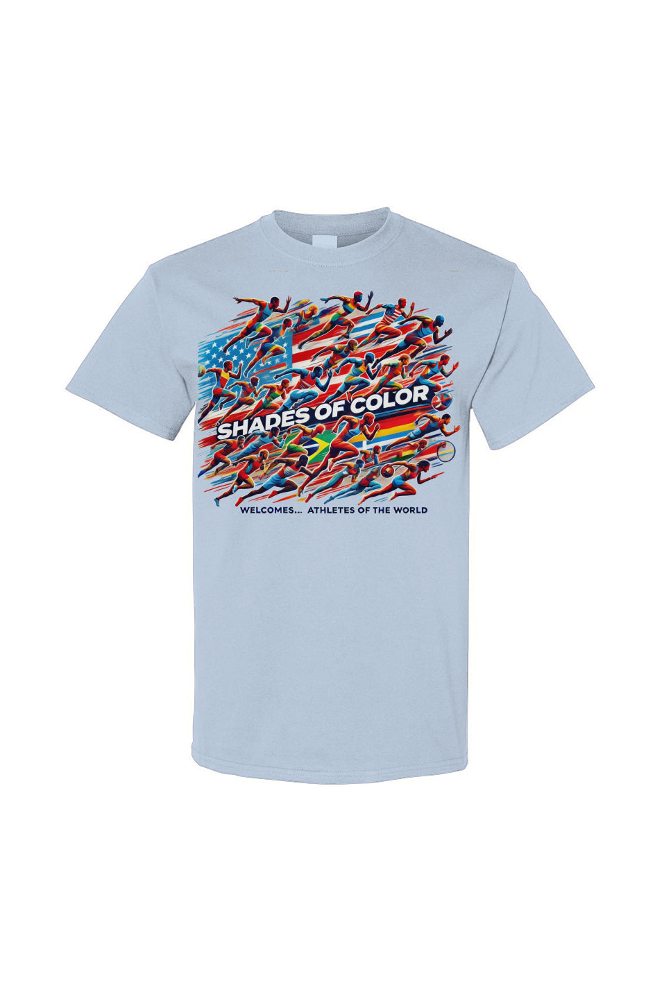 Athletes of the World #2 - Gildan Cotton T Shirt