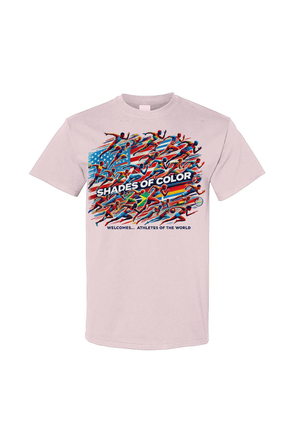 Athletes of the World #2 - Gildan Cotton T Shirt