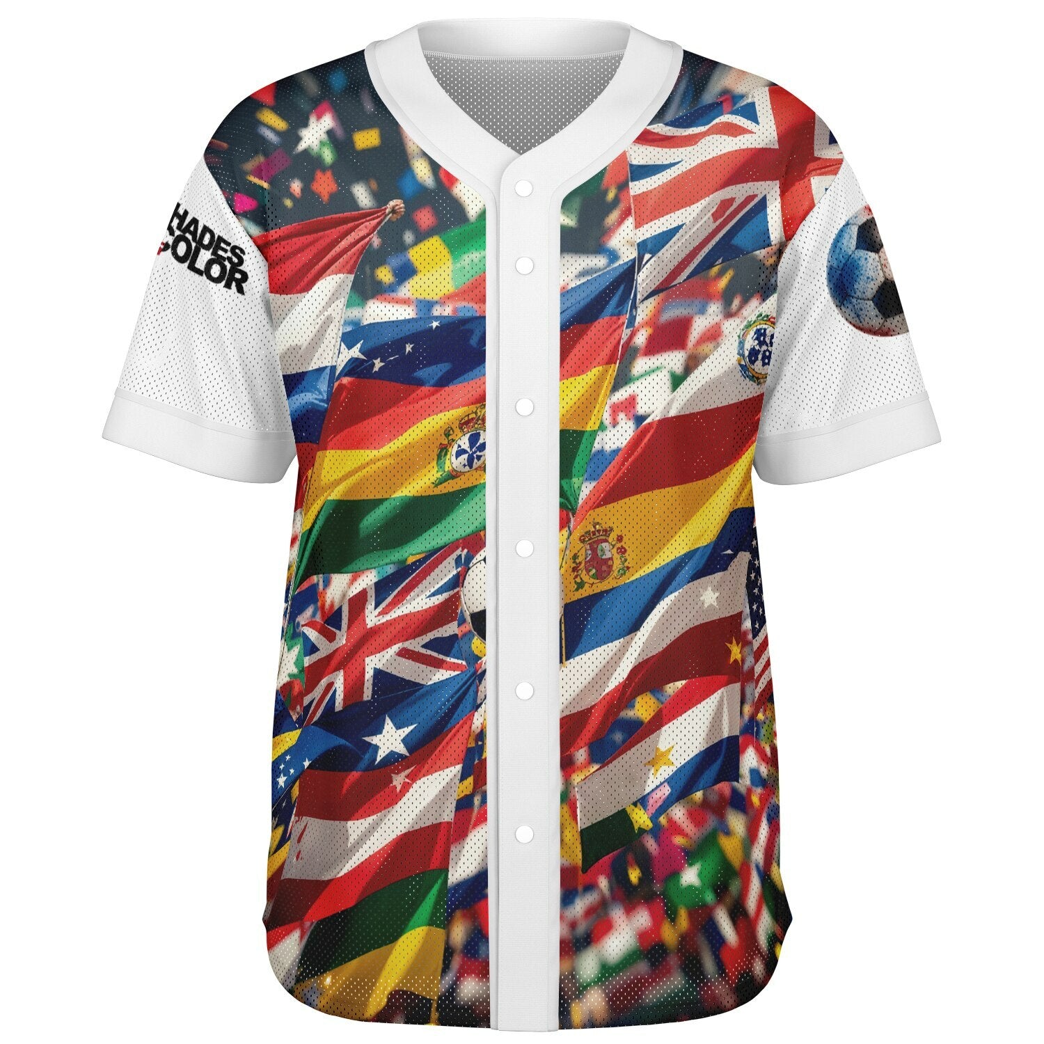 Echoes of the World Cup: Spray Paint & Flags