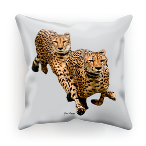 The Cheetah Brothers Sublimation Cushion Cover
