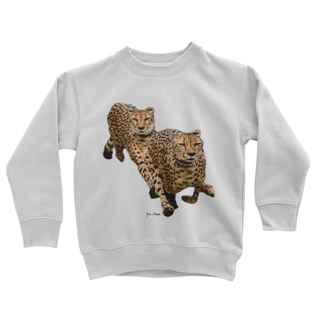 The Cheetah Brothers Classic Kids Sweatshirt