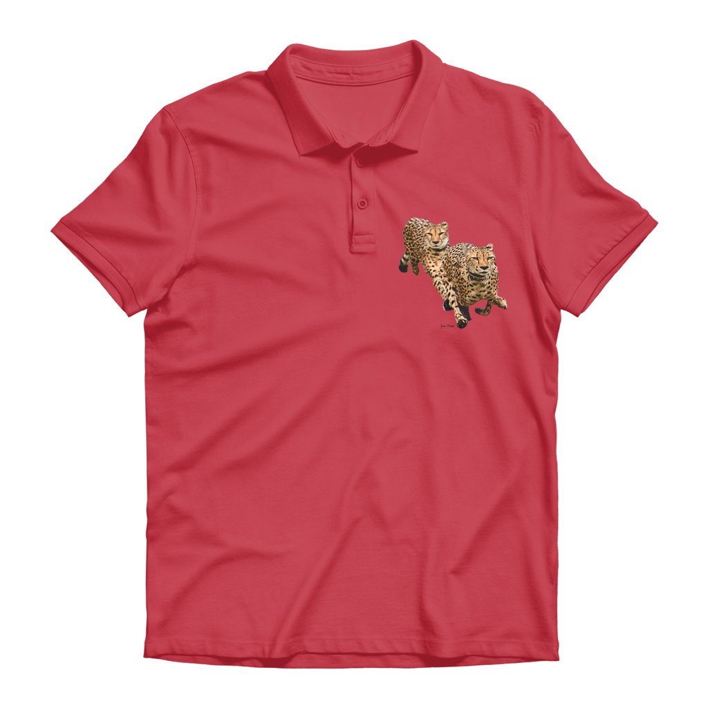 The Cheetah Brothers Premium Adult Polo Shirt