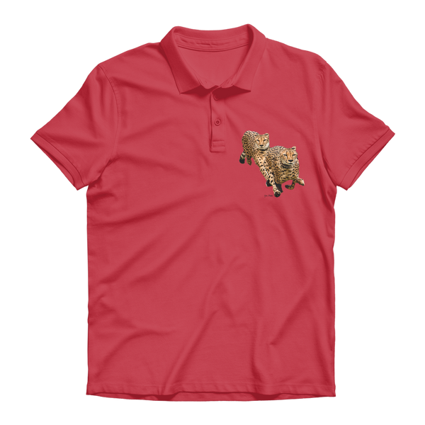 The Cheetah Brothers Premium Adult Polo Shirt