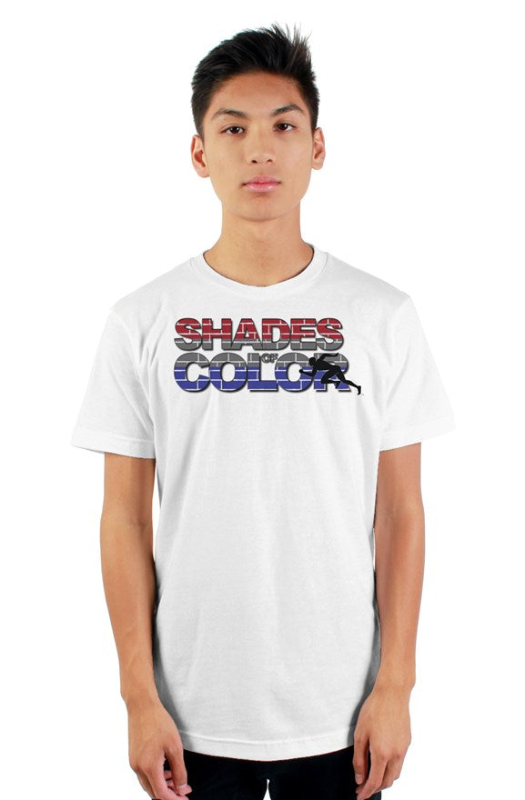 "Shades of Color" mens t shirt