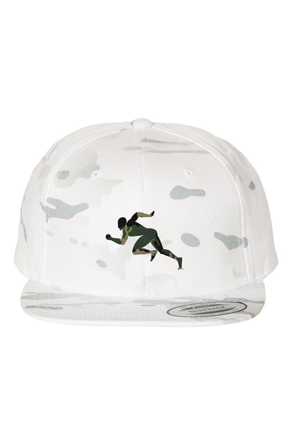Camouflage "Running Man" Premium Snapback