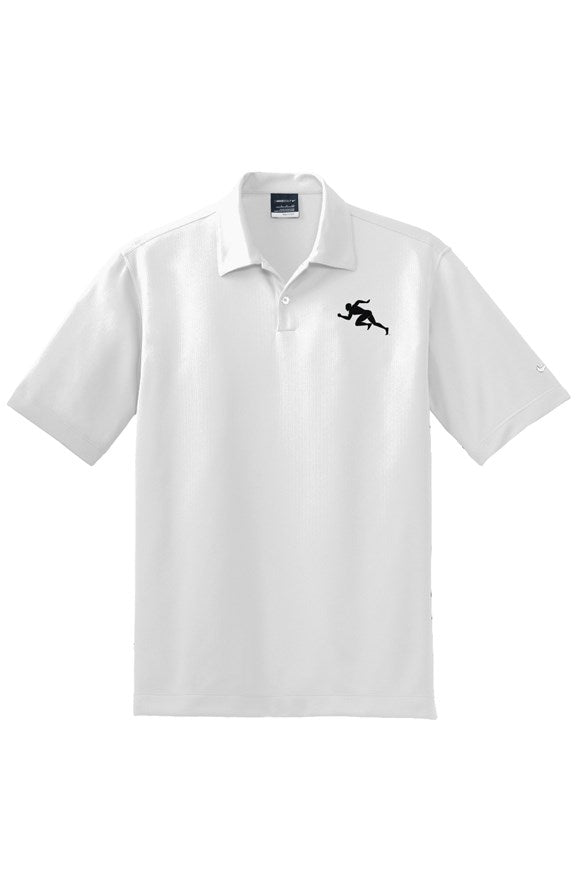  "Running Man" Nike DriFIT Pebble Texture Polo