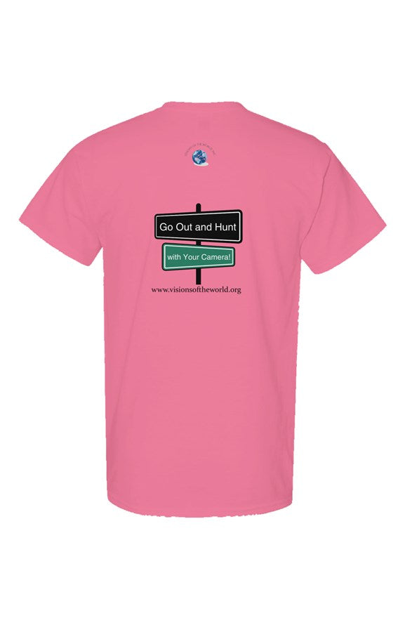 "Go Out and Hunt with You're Camera!" Neon T Shirts