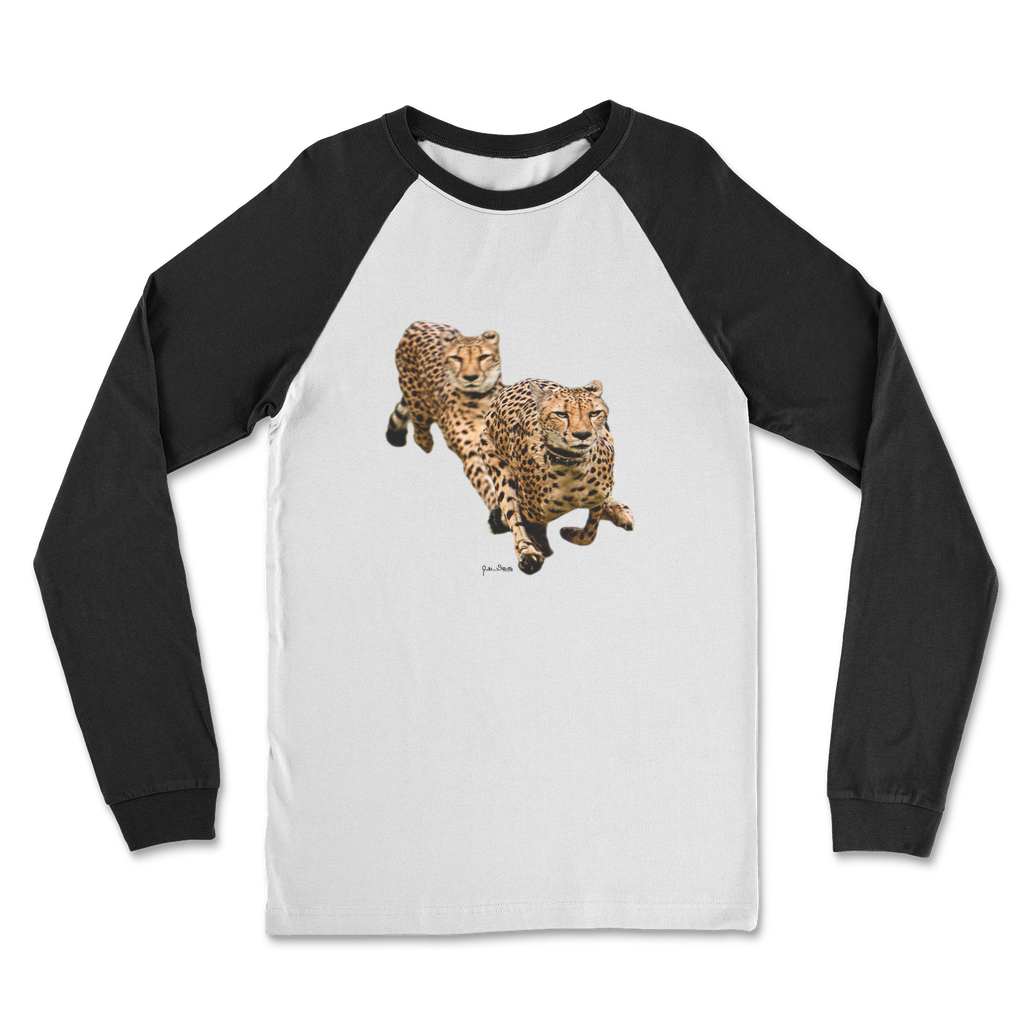The Cheetah Brothers Classic Raglan Long Sleeve Shirt