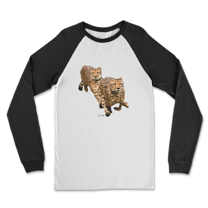 The Cheetah Brothers Classic Raglan Long Sleeve Shirt