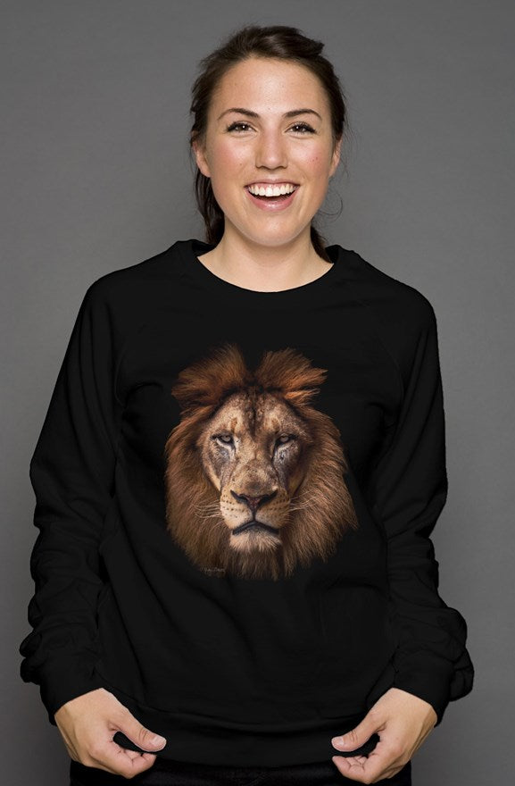 "TheRegal Lion" unisex crew neck sweatshirt