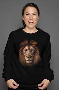 "TheRegal Lion" unisex crew neck sweatshirt