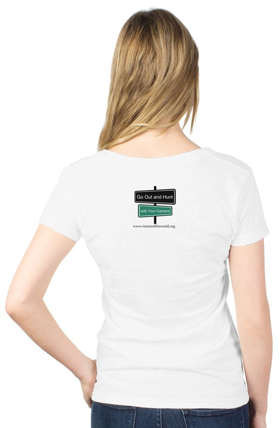 "The Cheetah Brothers" womens tultex v neck