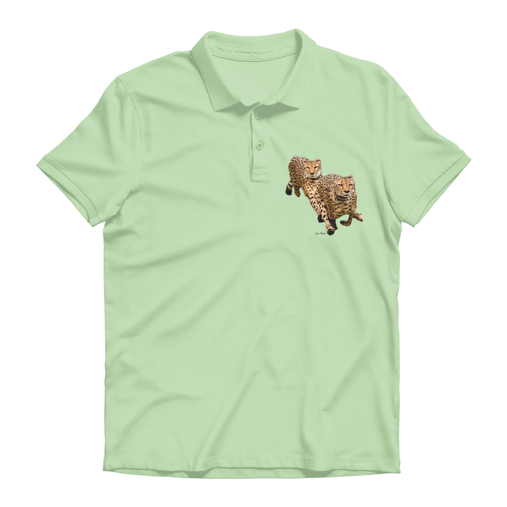 The Cheetah Brothers Premium Adult Polo Shirt