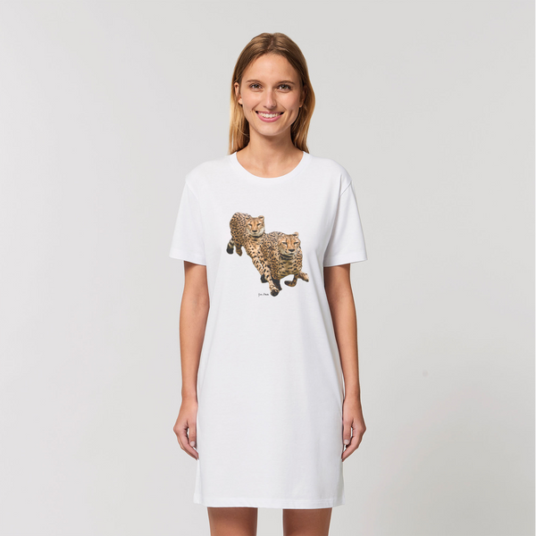 The Cheetah Brothers Organic T-Shirt Dress