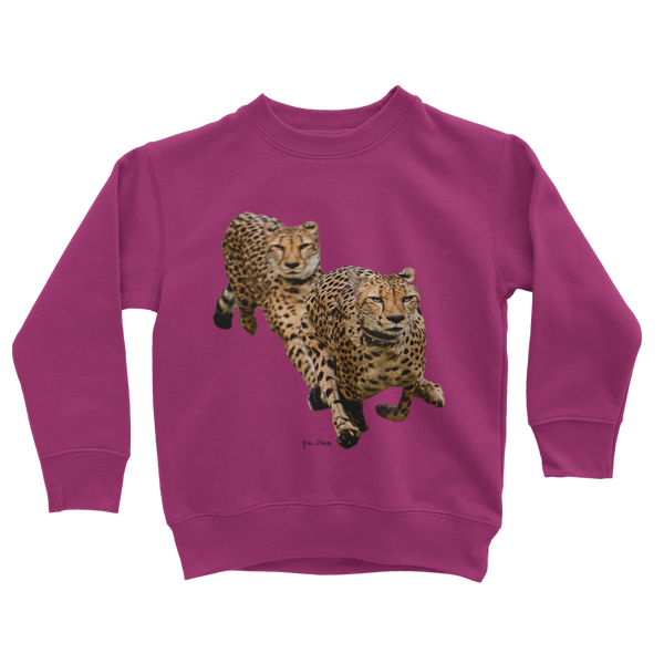 The Cheetah Brothers Classic Kids Sweatshirt