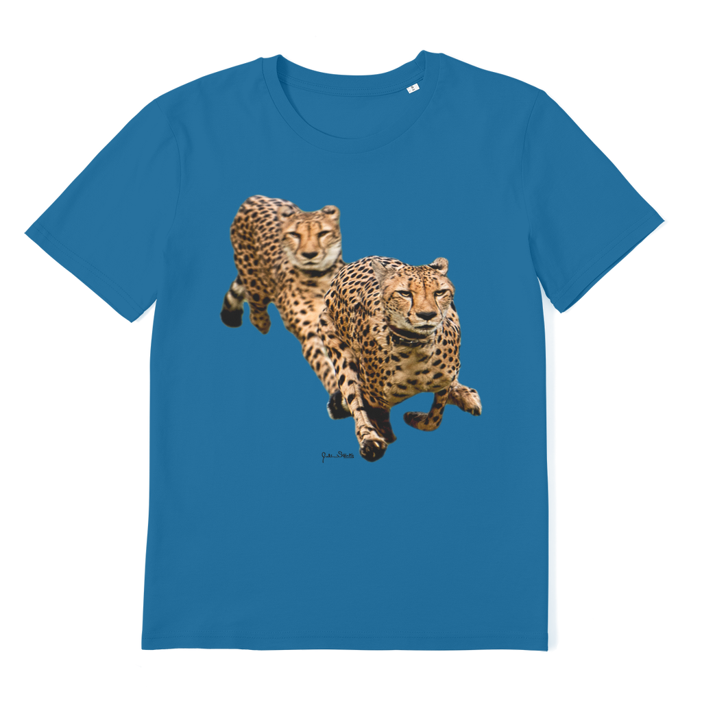 The Cheetah Brothers Premium Organic Adult T-Shirt