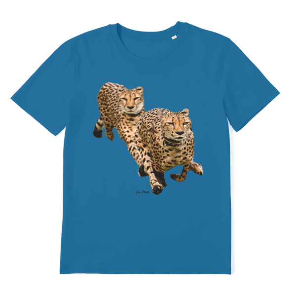 The Cheetah Brothers Premium Organic Adult T-Shirt